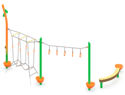 2355.1 Спортивный элемент «Палки» тип-1