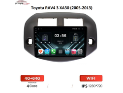 Штатная магнитола FarCar DX018M для Toyota RAV4 3 XA30 (2005-2013) 10" дюймов (4GB/64GB/WiFi/GPS/BT/IPS)