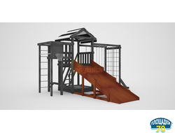 Скат зимний заливной Мастер (СМ-01-05) 2,9м. (Махагон)