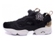 Женские кроссовки REEBOK CLASSIC INSTA PUMP Черно-золотые