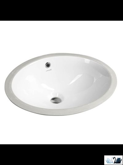 Раковина Creavit TP211 33 х 43 см, врезная снизу, TP211-00CB00E-0000