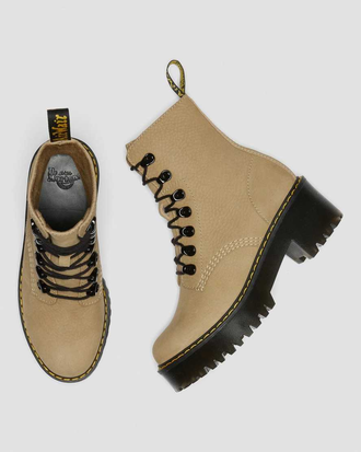 Dr. Martens Leona Nubuck Leather