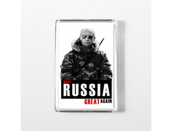 Магнит акриловый Путин, Россия №41