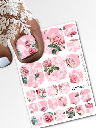 Мини пленки для педикюра LIT-033