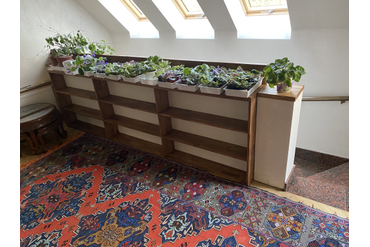 Книжные полки из массива дуба. Работа spilcenter.com. г.Балашиха