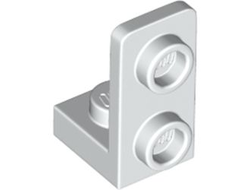 Bracket 1 x 1 - 1 x 2 Inverted, White (73825 / 6337079)