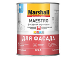 Marshall Maestro Фасадная акриловая Глубокоматовая краска для фасадных поверхностей  0,9 л