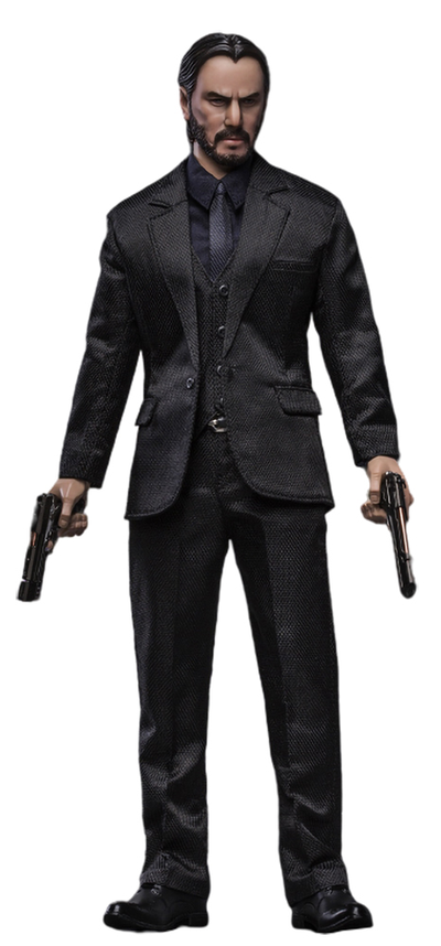 Джон Уик (Киану Ривз, "Джон Уик") - Коллекционная ФИГУРКА 1/6 scale Gangsters Kingdom DIAMOND 8 JOY (GK028A) - DAMTOYS