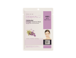 Dermal Lavender Collagen Essence Mask / Dermal Тканевая маска с экстрактом лаванды и коллагеном (23 г)