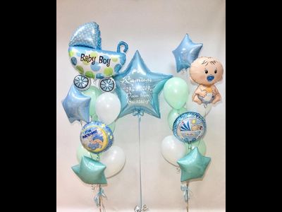 Набор шаров на выписку "Для мальчика" № 8