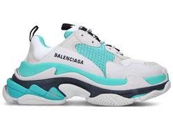 Кроссовки Balenciaga Triple S White Green