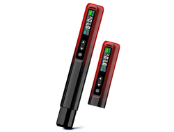 Беспроводная машинка для татуажа EZ LOLA LIGHT PMU x 2Power Black-Red Gradient