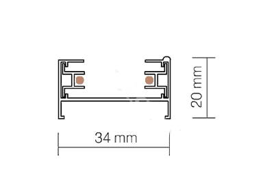 Шинопровод однофазный  2м