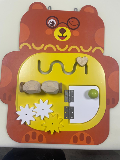 Настенный бизиборд «Медведь»