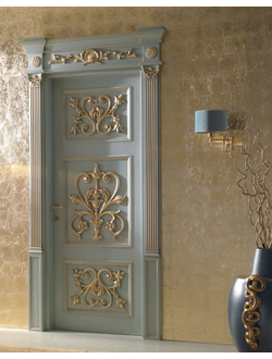 ДВЕРИ С ПАТИНИРОВАНИЕМ (СЕРЕБРО, ЗОЛОТО, КАПУЧИНО)