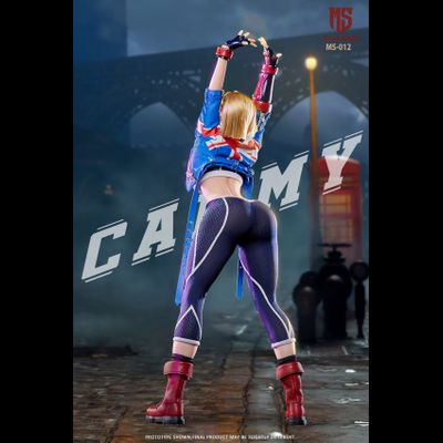 Кэмми Уайт (Street Fighter 6) - Коллекционная фигурка 1/6 Female Agent Blue Bee (MS-012) - STAR MAN