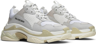 Кроссовки Balenciaga Triple S Trainer White Tan