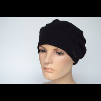 Головной убор из кашемира Vizio Италия 1104 B черный