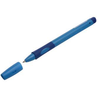 Ручка шариковая Stabilo &quot;LeftRight&quot; для левшей, синяя, 0,8мм, грип, голубой корпус