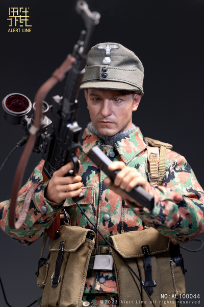 Немецкий солдат - Коллекционная ФИГУРКА 1/6 WWII German Waffen-SS Soldier (AL100044) - Alert Line