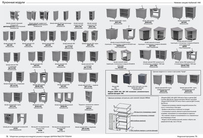 Кухня "Квадро" Domani
