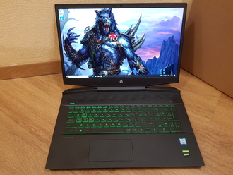 HP PAVILION GAMING 17-CD005UR ( 17.3 FHD IPS i5-9300H GTX1660TI(6Gb) 8Gb 1Tb  + 128SSD )