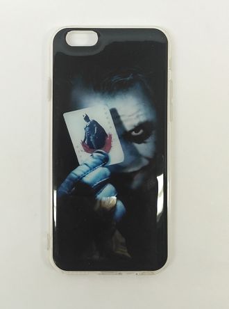 Защитная крышка силиконовая iPhone 6/6S &#039;Джокер&#039;