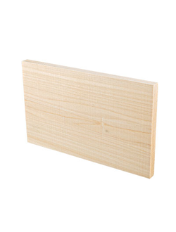 Заготовка для декорирования резьбы липа 25 x 15 x 1.5 см