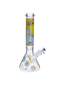 Бонг Rick And Morty Yellow 36см