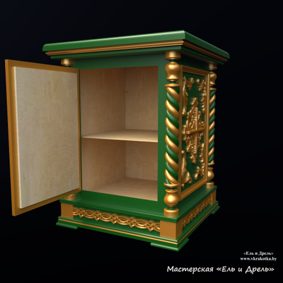 Жертвенник, церковная мебель