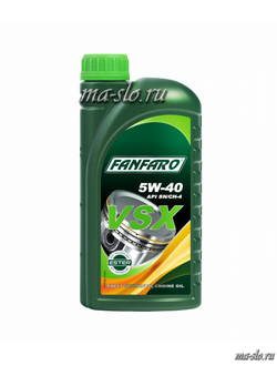 МОТОРНОЕ МАСЛО FANFARO VSX 5W-40 1л