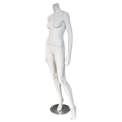 Элегантный пластиковый манекен для демонстрации одежды