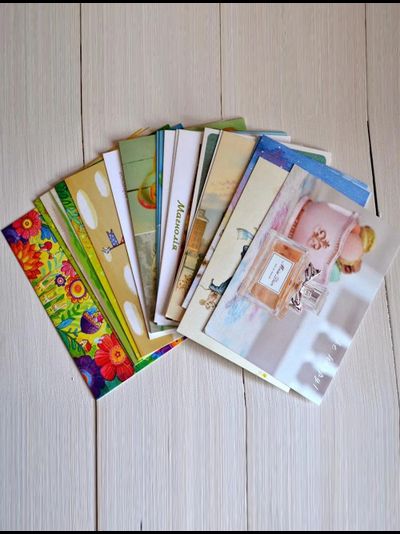 Открытка в букет