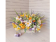 Композиция из искусственных цветов малый размер - Весеннее настроение № М031к - купить для интерьера
