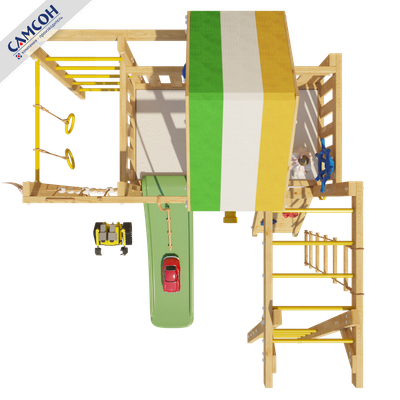 Детская игровая кровать-чердак ВАЛЛИ