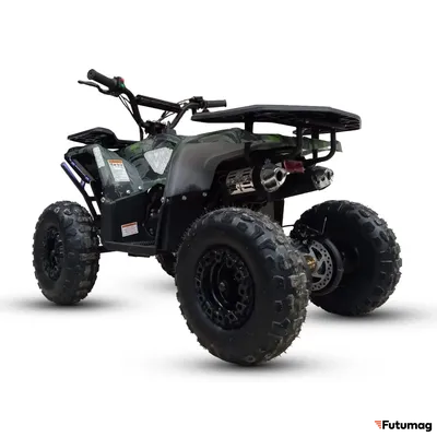 Квадроцикл Motax GRIZLIK MIDI ES BW Черно-зеленый