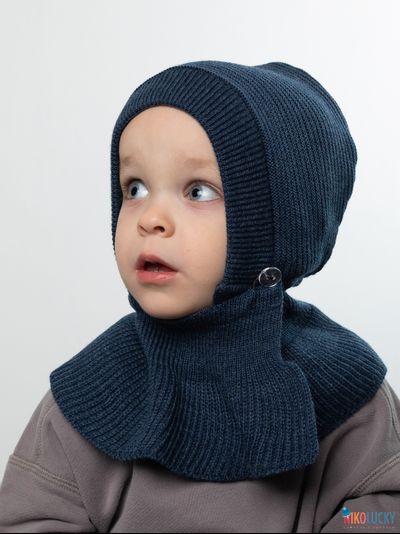 Шапка-шлем 24201-01 х/б подклад, джинс 44-46