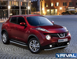 Пороги Nissan Juke 2WD (2010-н.в.), RIVAL, Россия