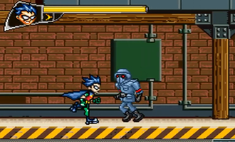 Teen Titans 2,  Игра для GBA (No Box) Русская версия