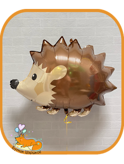 Воздушный шар надутый гелием ёж