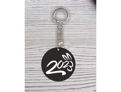 Брелок с гравировкой год Кролика №48