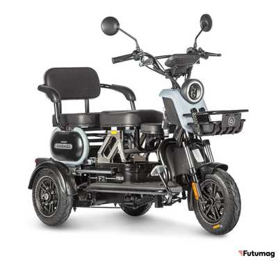 Электротрицикл Wanshida UN MOTO 60V 650Вт синий