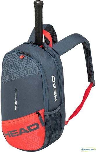 Теннисный рюкзак Head Elite backpack (grey/orange) 2020