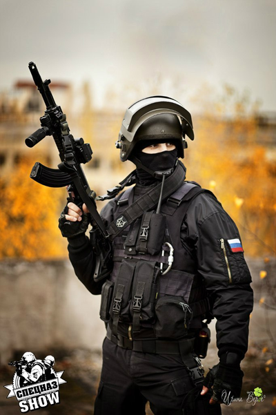 Розыгрыш с ОМОНом