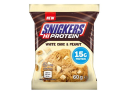 Печенье протеиновое Snickers White Choc&Peanut
