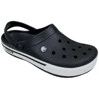 CROCS CROCBAND II CLOG BLACK WHITE