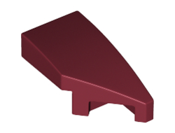 Wedge 2 x 1 x 2/3 Right, Dark Red (29119 / 6219657)