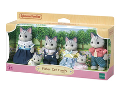 Набор Sylvanian Families Семья Котов рыбаков 5812