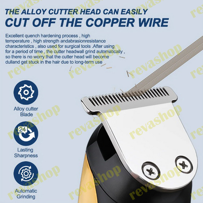 Revashop машинка для стрижки волос-триммер 3 в 1-электрический триммер -уход за волосами-парикмахер