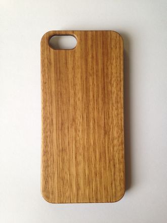 Чехол-накладка из древесины зебрано для iPhone 6